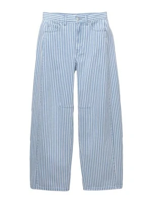 Jeansy Relaxed Fit PULL&BEAR niebieski