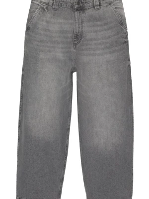 Jeansy Relaxed Fit PULL&BEAR ciemnoszary