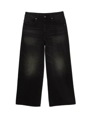 Jeansy Relaxed Fit PULL&BEAR czarny