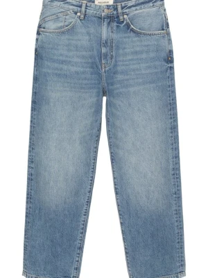 Jeansy Relaxed Fit PULL&BEAR niebieski denim