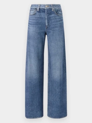 Jeansy Relaxed Fit rag & bone niebieski