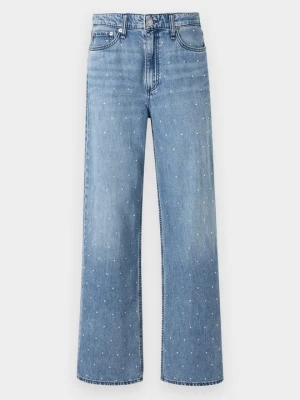 Jeansy Relaxed Fit rag & bone niebieski denim