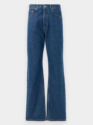 Jeansy Relaxed Fit RE/DONE niebieski denim