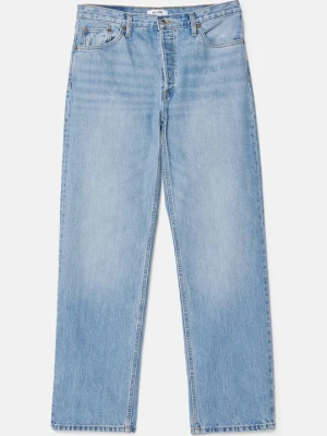 Jeansy Relaxed Fit RE/DONE denim wybielany