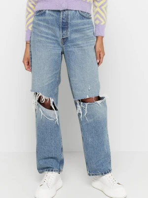 Jeansy Relaxed Fit RE/DONE niebieski