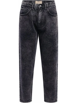 Jeansy Relaxed Fit Redefined Rebel czarny melanż