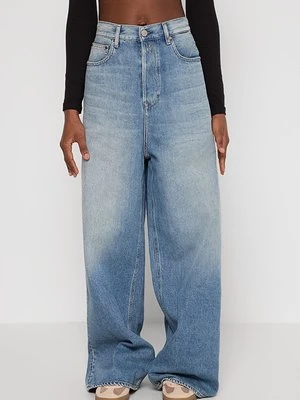 Jeansy Relaxed Fit Replay niebieski