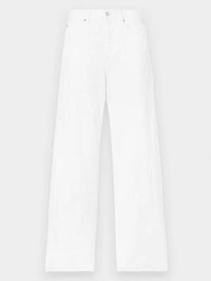 Jeansy Relaxed Fit Replay biały