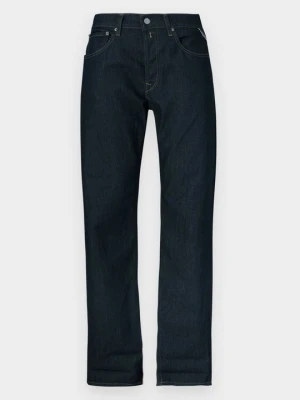 Jeansy Relaxed Fit Replay ciemnoniebieski