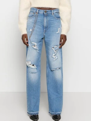 Jeansy Relaxed Fit Replay jasnoniebieski