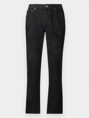 Jeansy Relaxed Fit Roberto Cavalli czarny