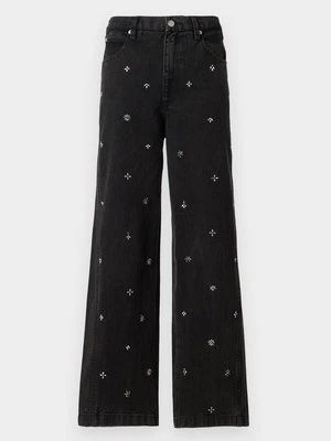 Jeansy Relaxed Fit SEA czarny