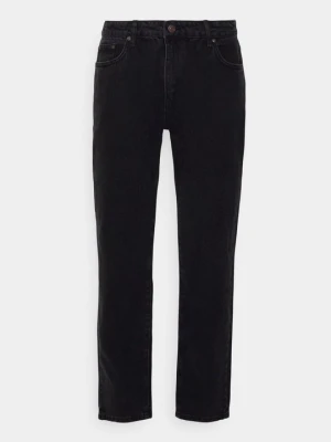 Jeansy Relaxed Fit SikSilk czarny