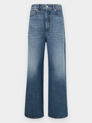 Jeansy Relaxed Fit SPORTMAX granatowy