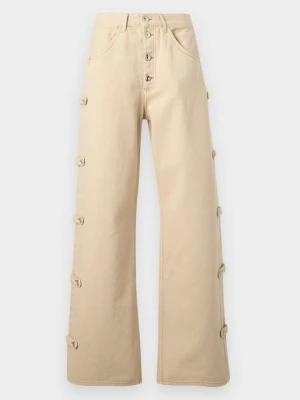 Jeansy Relaxed Fit Stieglitz beżowy