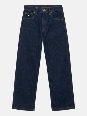 Jeansy Relaxed Fit Tommy Hilfiger ciemnoniebieski