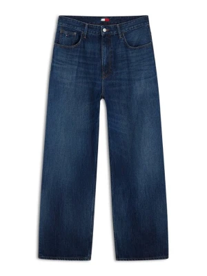 Jeansy Relaxed Fit Tommy Jeans ciemnoniebieski