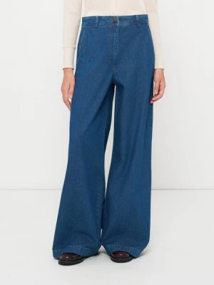 Jeansy Relaxed Fit Tomorrow niebieski denim