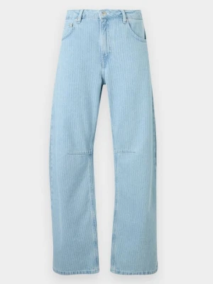 Jeansy Relaxed Fit Topshop jasnoniebieski denim