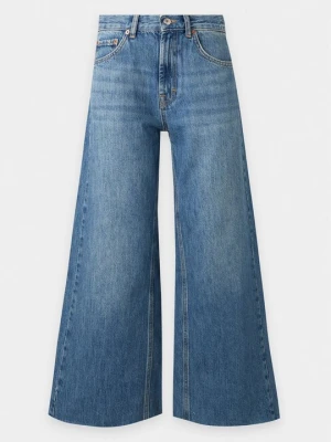 Jeansy Relaxed Fit Topshop niebieski denim