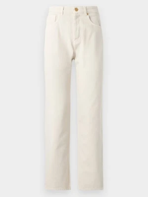 Jeansy Relaxed Fit TOVE mleczny