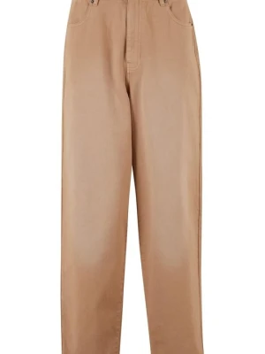Jeansy Relaxed Fit Urban Classics beżowy
