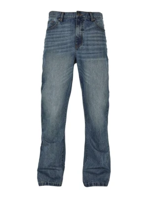 Jeansy Relaxed Fit Urban Classics niebieski