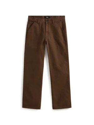 Jeansy Relaxed Fit Vans brązowy