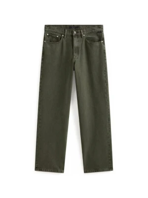 Jeansy Relaxed Fit Vans zielony