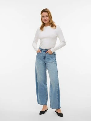 Jeansy Relaxed Fit Vero Moda niebieski denim