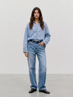Jeansy Relaxed Fit Vero Moda niebieski denim