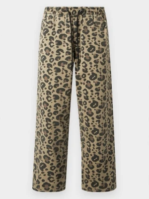 Jeansy Relaxed Fit Volcom brązowy