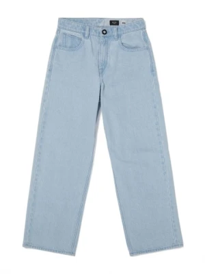 Jeansy Relaxed Fit Volcom niebieski