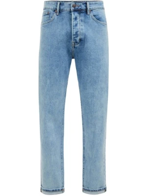 Jeansy Relaxed Fit WE Fashion jasnoniebieski