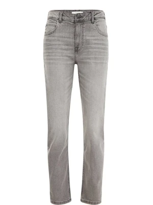 Jeansy Relaxed Fit WE Fashion jasnoszary