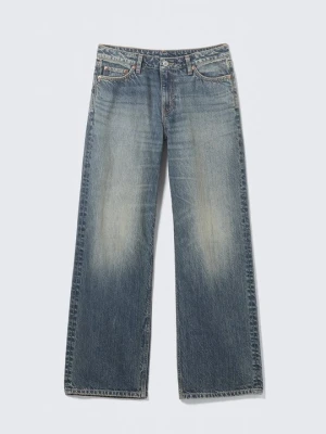 Jeansy Relaxed Fit Weekday niebieski