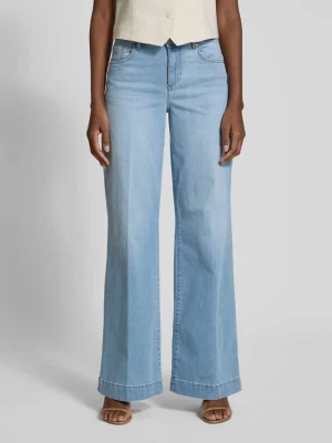 Jeansy rozkloszowane z 5 kieszeniami Liu Jo White