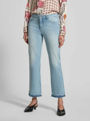 Jeansy rozkloszowane z 5 kieszeniami milano italy