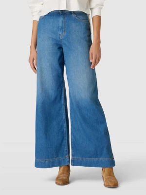 Jeansy rozkloszowane z 5 kieszeniami model ‘VEGA’ w kolorze jeansu Weekend Max Mara