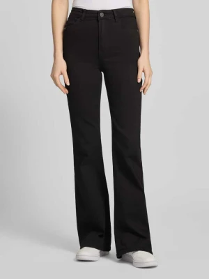 Jeansy rozkloszowane z 5 kieszeniami model ‘WENDIE’ Noisy May