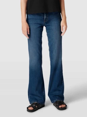 Jeansy rozkloszowane z dodatkiem streczu model ‘PARIS FLARED’ CAMBIO
