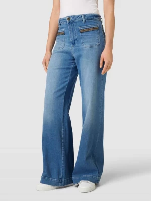 Jeansy rozkloszowane z nakładanymi kieszeniami model ‘COLETTE’ MOS MOSH