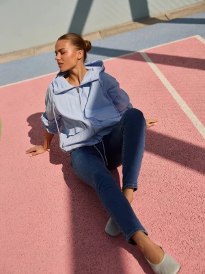 Jeansy rurki niebieskie Moodo