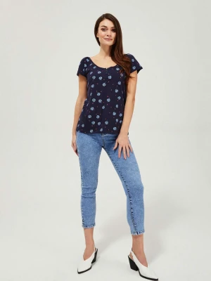 Jeansy skinny 7/8 Moodo