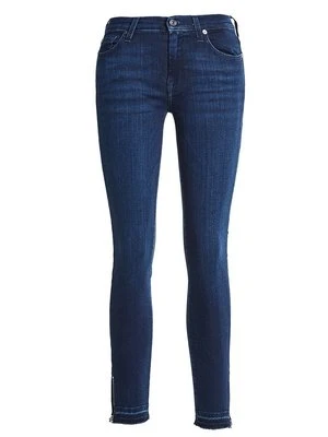 Jeansy Skinny Fit 7 For All Mankind granatowy