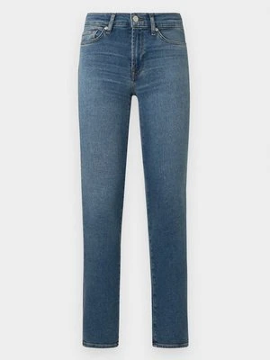 Jeansy Skinny Fit 7 For All Mankind granatowy