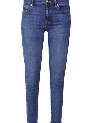 Jeansy Skinny Fit 7 For All Mankind granatowy