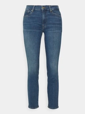 Jeansy Skinny Fit 7 For All Mankind niebieski denim