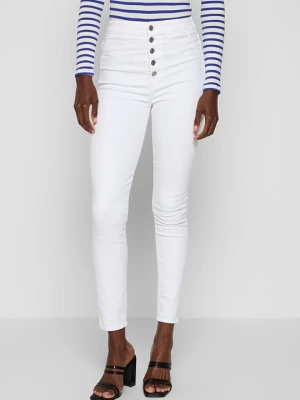 Jeansy Skinny Fit 7 For All Mankind biały