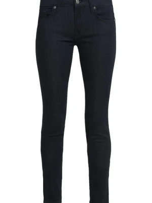 Jeansy Skinny Fit 7 For All Mankind ciemnoniebieski